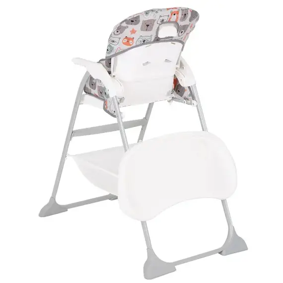 Scaun de masa Graco SnackEase Bear Party, Culoare: Portocaliu - poza 4 - ExclusivMAG.ro
