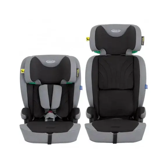 Scaun auto Graco Energi Meteor, 76-150 cm, certificat R129, Culoare: Gri/Negru, Grupa: 9-36kg (9 luni - 12 ani) - poza 3 - ExclusivMAG.ro