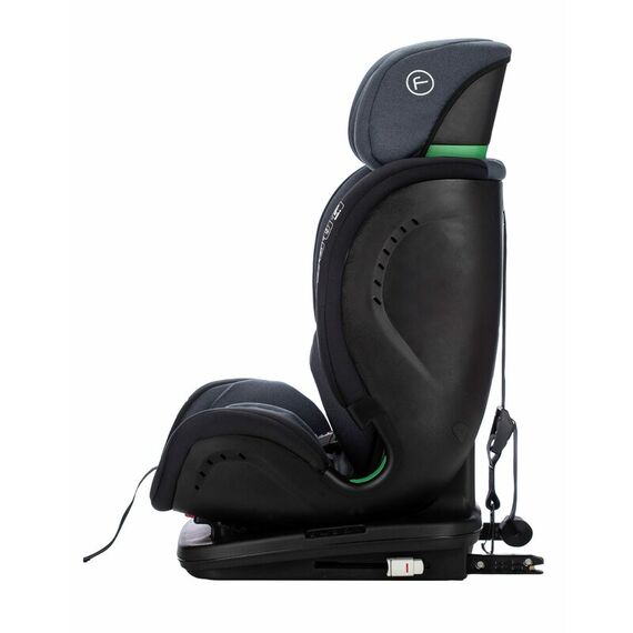 Scaun auto, FreeON, Trex, I-Size, 76 - 150 cm, Tehnologie Isofix + Top Tether, R129, Black, Culoare: Negru, Grupa: 9-36kg (9 luni - 12 ani) - poza 3 - ExclusivMAG.ro