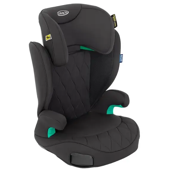 Scaun auto Graco Affix i-Size Midnight, Culoare: Negru, Grupa: 15-36kg (4 ani - 12 ani)  - ExclusivMAG.ro