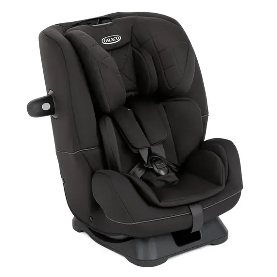 Scaun auto Graco SlimFit i-Size 0-12 ani Midnight, Culoare: Negru, Grupa: 0-36kg (0 luni - 12 ani)  - ExclusivMAG.ro