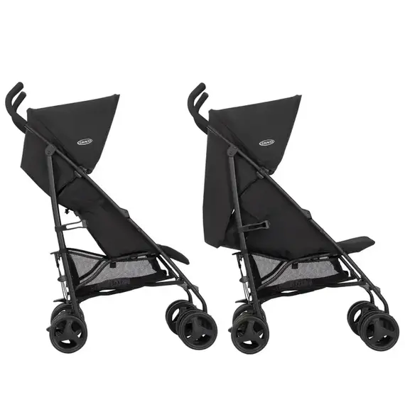 Carucior Graco EZLite Midnight, Culoare: Negru, Model: sport - poza 3 - ExclusivMAG.ro