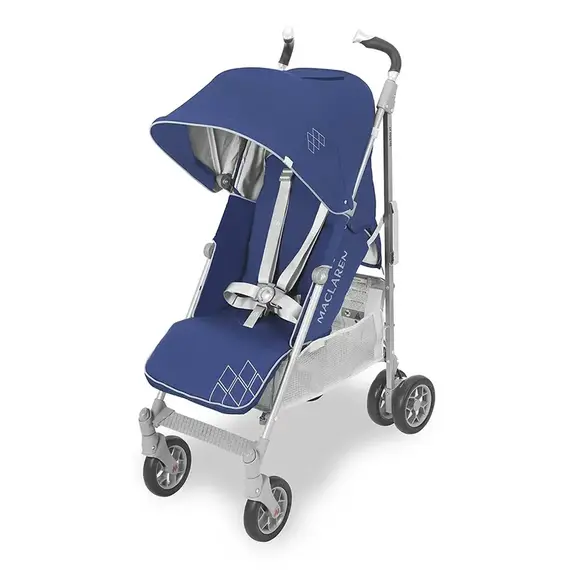 Carucior Maclaren Techno XT Medieval Blue Silver, Culoare: Blue, Model: sport  - ExclusivMAG.ro