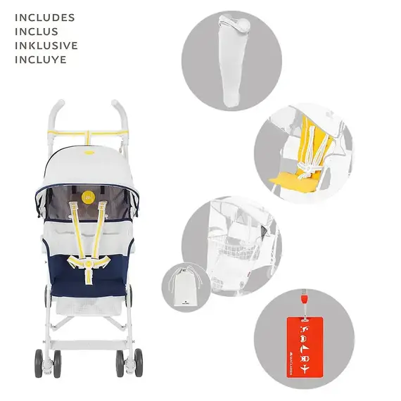 Carucior Maclaren Ace Volo - Editie Limitata, Culoare: Multicolor, Model: sport - poza 9 - ExclusivMAG.ro
