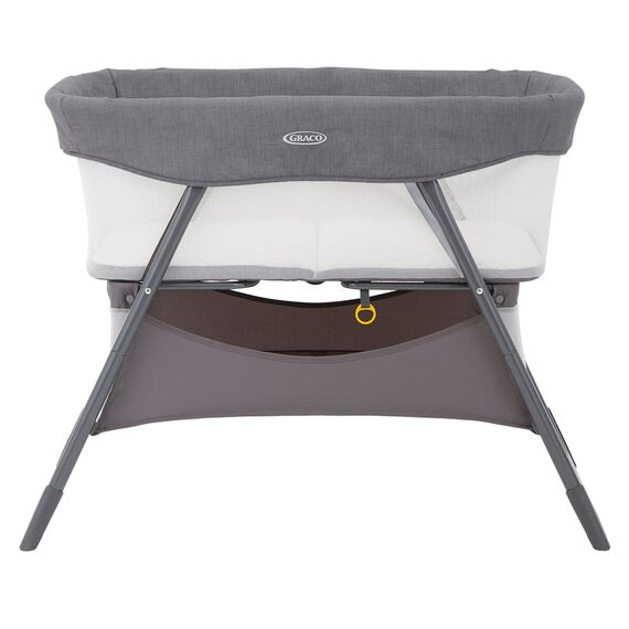 Patut Graco Side by Side 2 in 1 Pearl, Culoare: Gri  - ExclusivMAG.ro