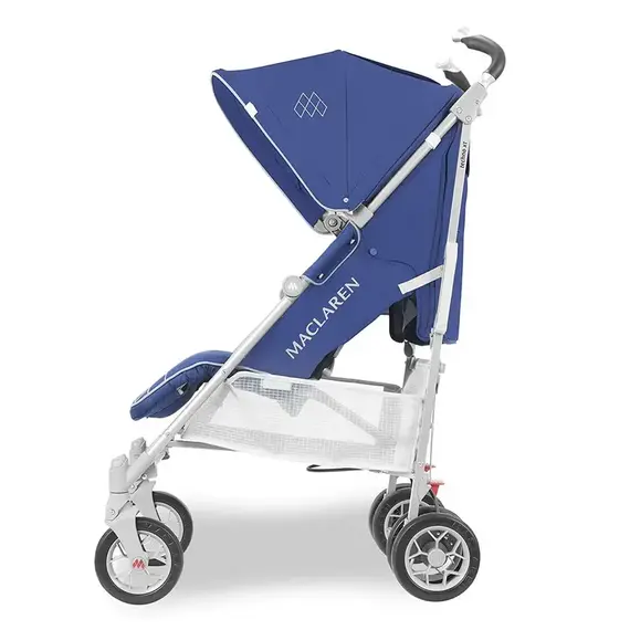Carucior Maclaren Techno XT Medieval Blue Silver, Culoare: Blue, Model: sport - poza 4 - ExclusivMAG.ro