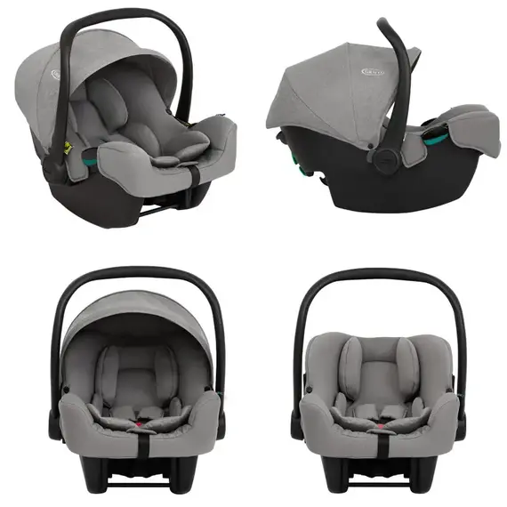Carucior Graco Near2Me DLX 3 in 1 Ash, Culoare: Gri, Model: 3 in 1 - poza 7 - ExclusivMAG.ro