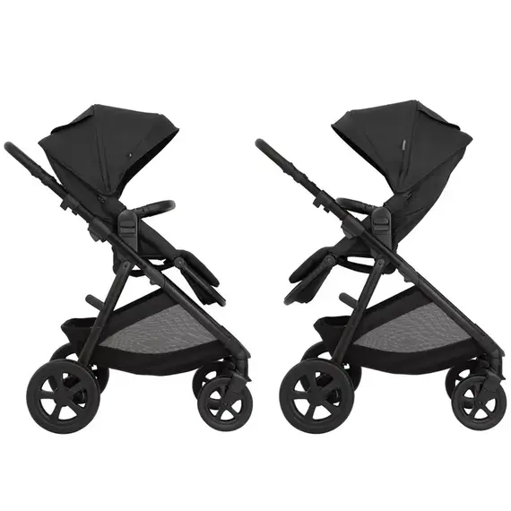 Carucior Graco Near2Me DLX 3 in 1 Midnight, Culoare: Negru, Model: 3 in 1 - poza 9 - ExclusivMAG.ro