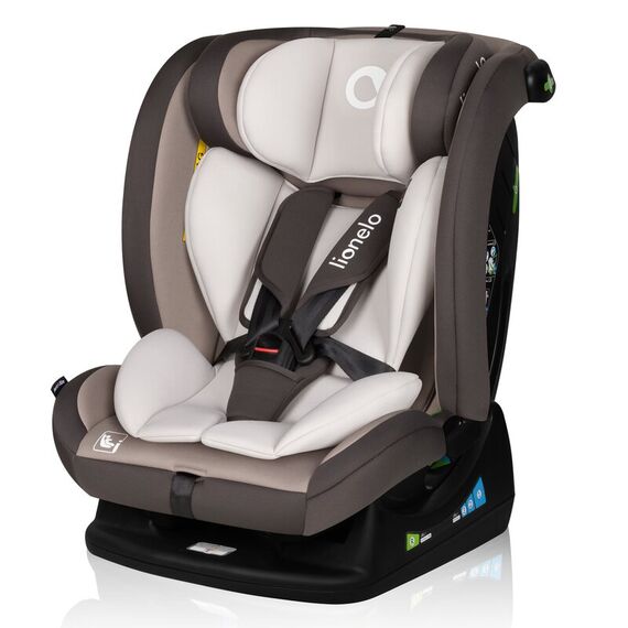 Scaun auto, Lionelo, Aart i-Size, 0-36 Kg, 40-150 cm, R129/03, Bej, Culoare: Bej, Grupa: 0-36kg (0 luni - 12 ani)  - ExclusivMAG.ro