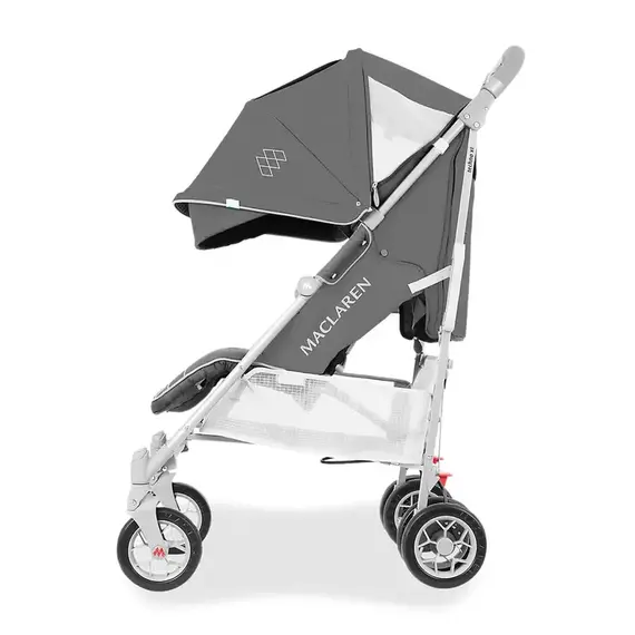 Carucior Maclaren Techno XT Arc Charcoal Silver, Culoare: Gri deschis, Model: sport - poza 3 - ExclusivMAG.ro