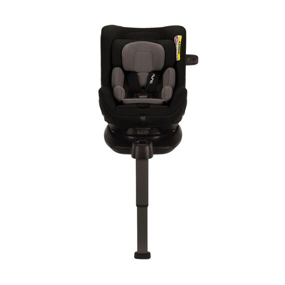 Scaun auto Nuna PRUU Caviar, 40-150 cm, certificat R129, Culoare: Negru/Gri, Grupa: 0-18kg (0 luni - 4 ani) - poza 2 - ExclusivMAG.ro
