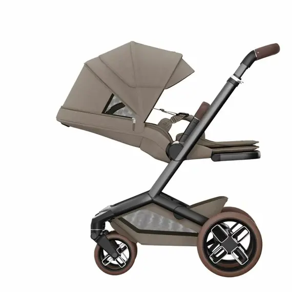Carucior 2 in 1 Maxi-Cosi FAME Twillic Truffle, Culoare: Crem, Model: 2 in 1 - poza 10 - ExclusivMAG.ro