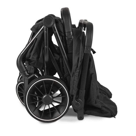 Carucior pliabil pentru gemeni BabyGo GoTwice, Grey, Culoare: Gri/Negru, Model: gemeni - poza 6 - ExclusivMAG.ro