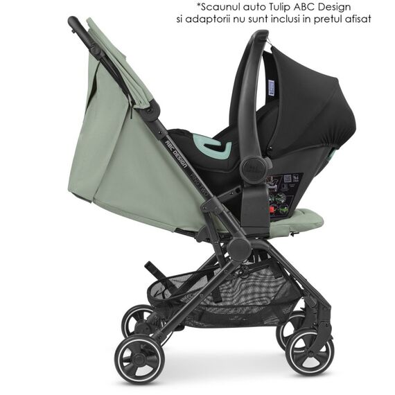 Carucior sport Ping 3 Travel Pine ABC Design, Culoare: Verde, Model: sport - poza 5 - ExclusivMAG.ro