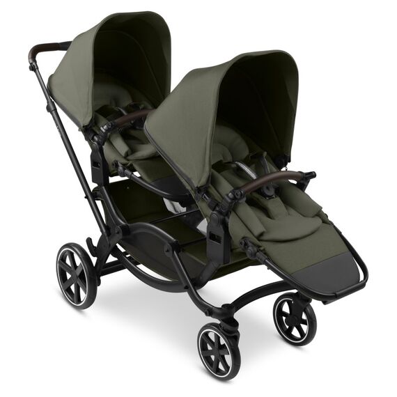 Carucior gemeni Zoom 2 Avocado ABC Design, Culoare: Verde inchis, Model: gemeni - poza 2 - ExclusivMAG.ro