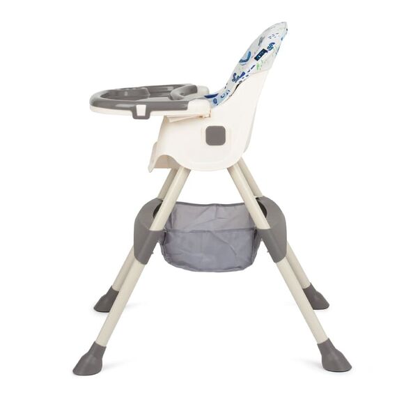 Scaun de masa 2 in 1 Juju Eat&Smile, Space, Culoare: Gri - poza 3 - ExclusivMAG.ro