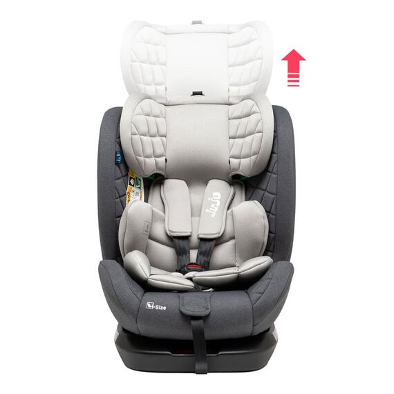 Scaun Auto Juju Total 360 i-Size, Gri, Culoare: Gri, Grupa: 0-36kg (0 luni - 12 ani) - poza 5 - ExclusivMAG.ro