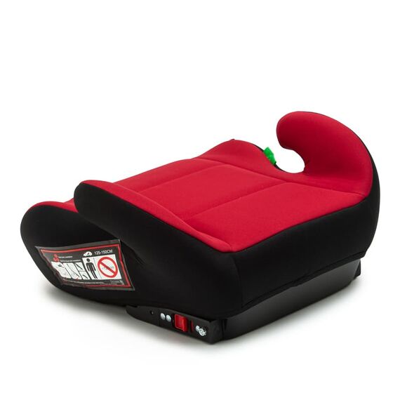 Inaltator auto Juju Jazzy Booster i-Size ISOFIX, Negru-Rosu, Culoare: Negru/Rosu, Grupa: 22-36kg (6 ani - 12 ani) - poza 3 - ExclusivMAG.ro