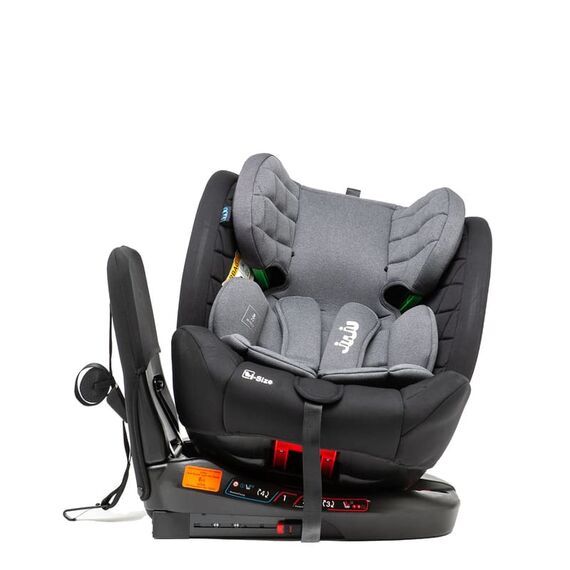Scaun Auto Juju Total 360 i-Size, Negru, Culoare: Negru, Grupa: 0-36kg (0 luni - 12 ani) - poza 4 - ExclusivMAG.ro