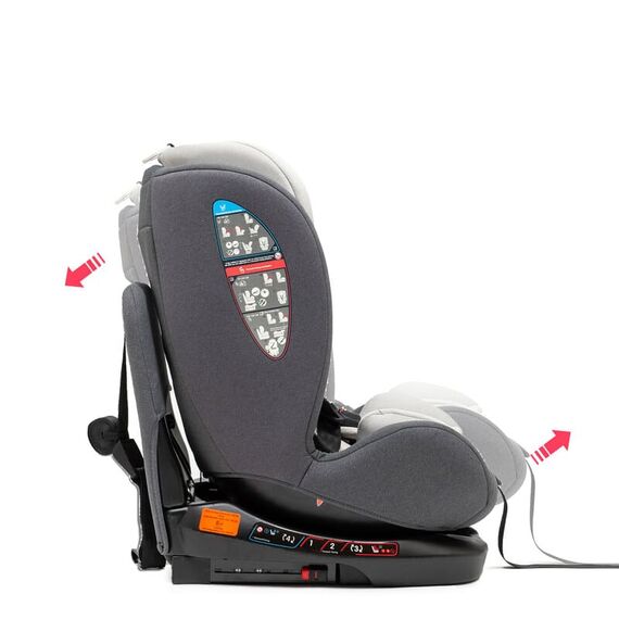 Scaun Auto Juju Total 360 i-Size, Gri, Culoare: Gri, Grupa: 0-36kg (0 luni - 12 ani) - poza 3 - ExclusivMAG.ro
