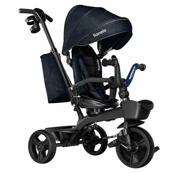 Tricicleta multifunctionala cu sezut reversibil Lionelo Kori, Blue Navy, Culoare: Albastru - poza 3 - ExclusivMAG.ro