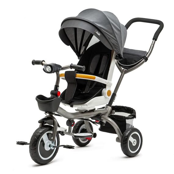 Tricicleta copii Juju Bliss Ride, Gri, Culoare: Gri  - ExclusivMAG.ro