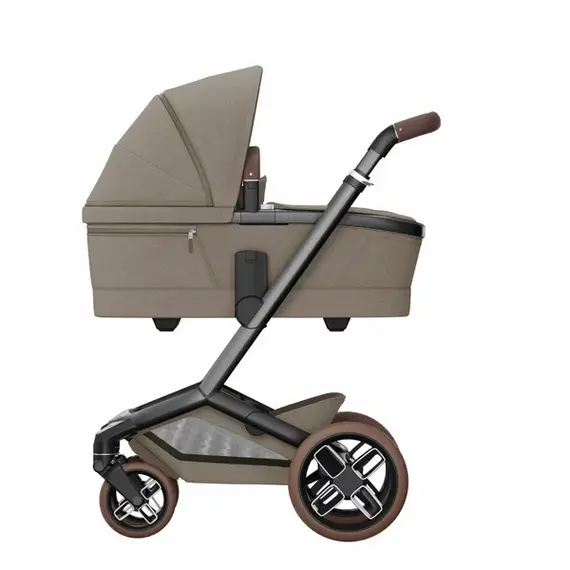 Carucior 2 in 1 Maxi-Cosi FAME Twillic Truffle, Culoare: Crem, Model: 2 in 1 - poza 3 - ExclusivMAG.ro