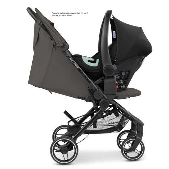 Carucior Ping 2 Trekking Cloud ABC Design, Culoare: Gri, Model: sport - poza 4 - ExclusivMAG.ro