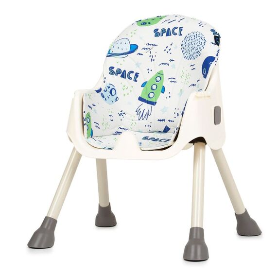 Scaun de masa 2 in 1 Juju Eat&Smile, Space, Culoare: Gri - poza 4 - ExclusivMAG.ro