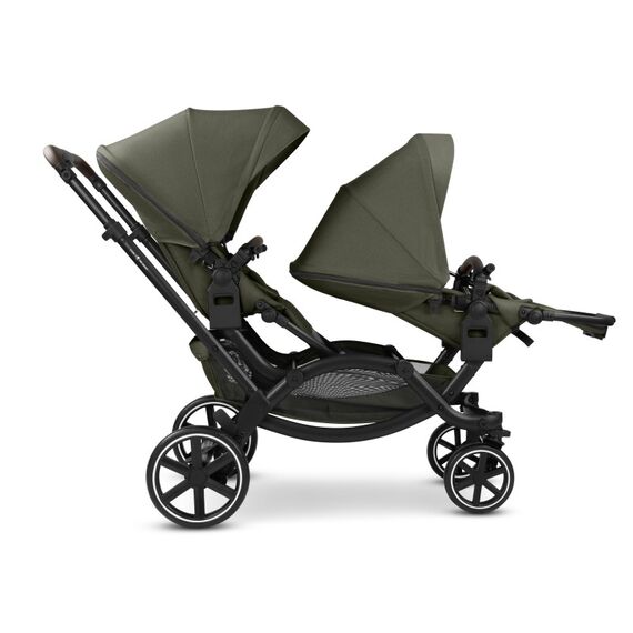 Carucior gemeni Zoom 2 Avocado ABC Design, Culoare: Verde inchis, Model: gemeni - poza 4 - ExclusivMAG.ro