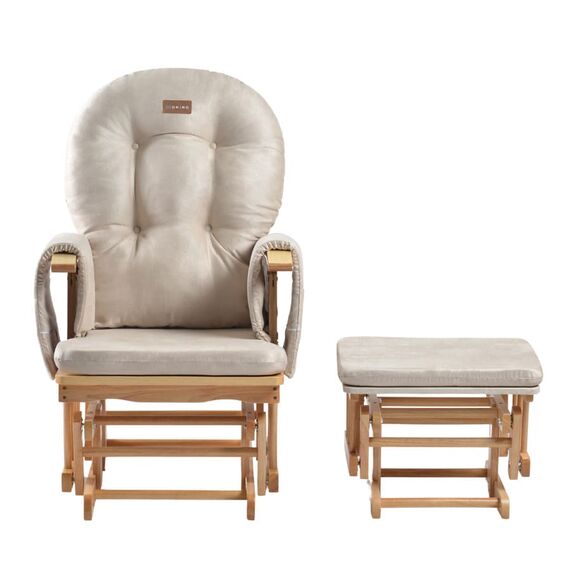 ONINO - Fotoliu reglabil pentru alaptare, cu suport de picioare inclus, CALM.me, Natural Beige, Culoare: Bej - poza 2 - ExclusivMAG.ro
