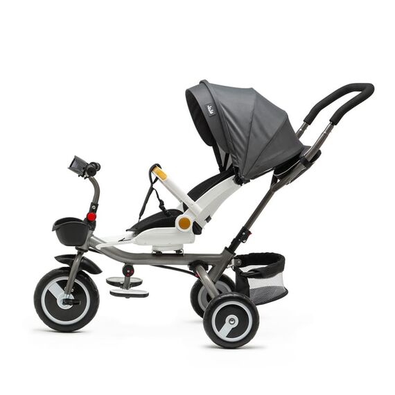Tricicleta copii Juju Bliss Ride, Gri, Culoare: Gri - poza 3 - ExclusivMAG.ro