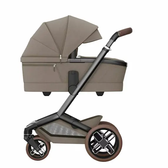 Carucior 2 in 1 Maxi-Cosi FAME Twillic Truffle, Culoare: Crem, Model: 2 in 1 - poza 4 - ExclusivMAG.ro