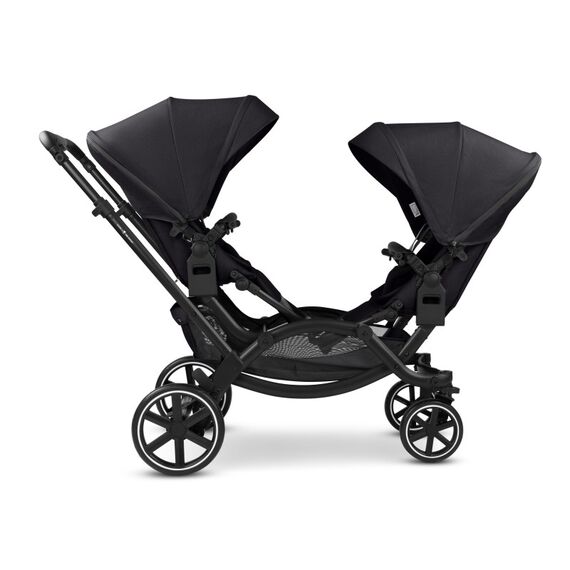 Carucior gemeni Zoom 2 Coal ABC Design, Culoare: Negru, Model: gemeni - poza 5 - ExclusivMAG.ro