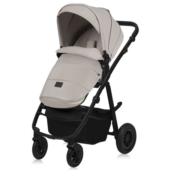 Carucior 3 in 1 Lionelo Amber Plus - Bej, Culoare: Bej, Model: 3 in 1 - poza 5 - ExclusivMAG.ro