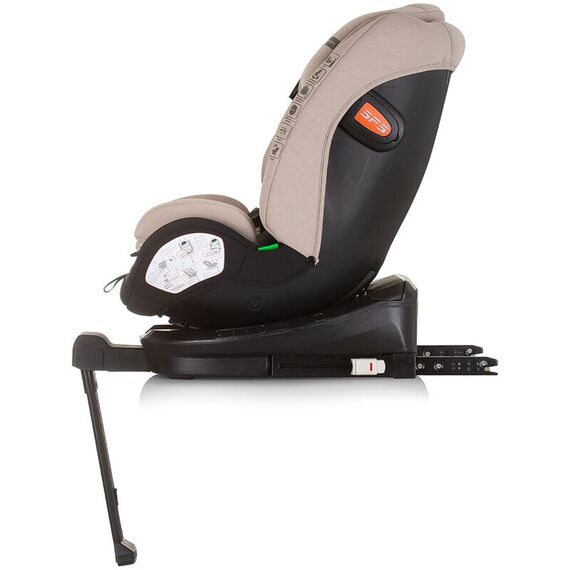 Scaun auto Chipolino Tourino I-Size 40-150 cm macadamia cu sistem Isofix, Culoare: Crem, Grupa: 0-36kg (0 luni - 12 ani) - poza 5 - ExclusivMAG.ro