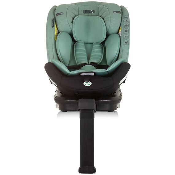 Scaun auto Chipolino Tourino I-Size 40-150 cm pastel green cu sistem Isofix, Culoare: Verde, Grupa: 0-36kg (0 luni - 12 ani) - poza 4 - ExclusivMAG.ro