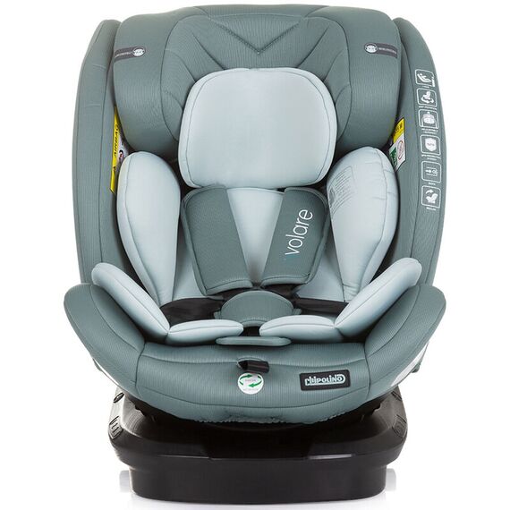 Scaun auto Chipolino Volare I-Size 40-150 cm pastel green cu sistem Isofix, Culoare: Verde, Grupa: 0-36kg (0 luni - 12 ani) - poza 3 - ExclusivMAG.ro