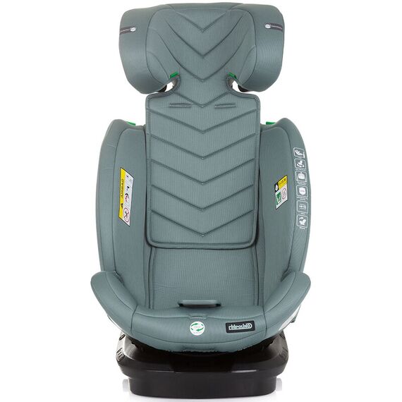 Scaun auto Chipolino Volare I-Size 40-150 cm pastel green cu sistem Isofix, Culoare: Verde, Grupa: 0-36kg (0 luni - 12 ani) - poza 4 - ExclusivMAG.ro