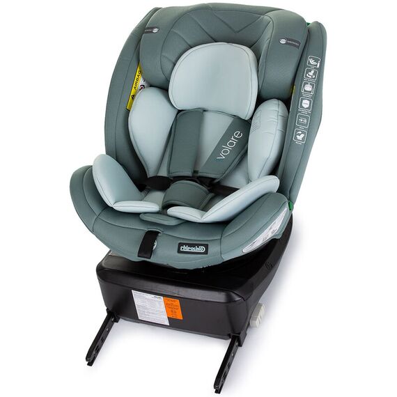 Scaun auto Chipolino Volare I-Size 40-150 cm pastel green cu sistem Isofix, Culoare: Verde, Grupa: 0-36kg (0 luni - 12 ani) - poza 11 - ExclusivMAG.ro