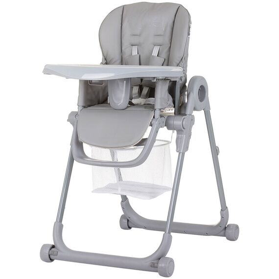 Scaun de masa Chipolino Master Chef pure grey, Culoare: Gri - poza 2 - ExclusivMAG.ro