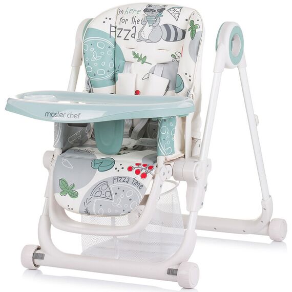 Scaun de masa Chipolino Master Chef pastel green, Culoare: Verde - poza 3 - ExclusivMAG.ro