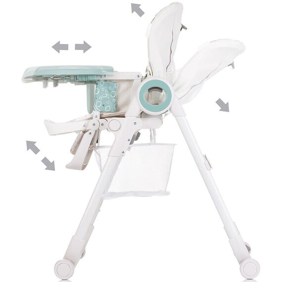 Scaun de masa Chipolino Master Chef pastel green, Culoare: Verde - poza 6 - ExclusivMAG.ro
