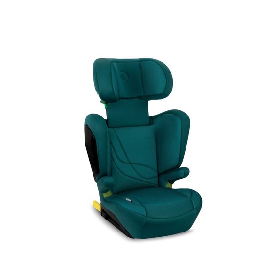Scaun auto cu isofix, I-size 100-150 cm, Momi Mei - Green, Culoare: Verde, Grupa: 15-36kg (4 ani - 12 ani) - poza 2 - ExclusivMAG.ro