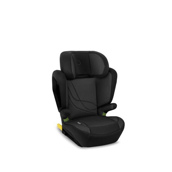 Scaun auto cu isofix, I-size 100-150 cm, Momi Mei - Black, Culoare: Negru, Grupa: 15-36kg (4 ani - 12 ani)  - ExclusivMAG.ro