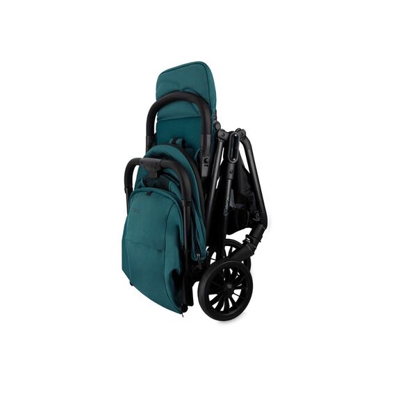 Carucior sport, 0-22 Kg, auto-folding, Momi Andrea - Turquoise, Culoare: Verde, Model: sport - poza 2 - ExclusivMAG.ro