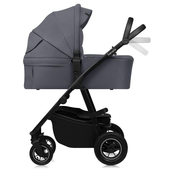 Carucior 3 in 1 Lionelo Amber Plus - Gri, Culoare: Gri, Model: 3 in 1 - poza 6 - ExclusivMAG.ro