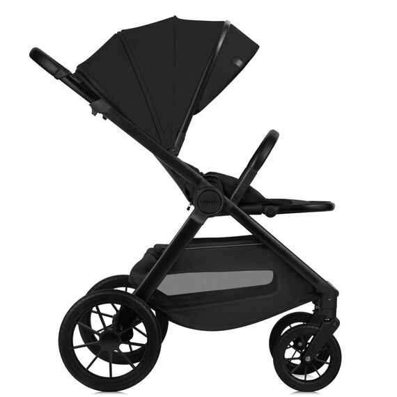 Carucior 2 in 1 Lionelo Layla - Negru, Culoare: Negru, Model: 2 in 1 - poza 6 - ExclusivMAG.ro