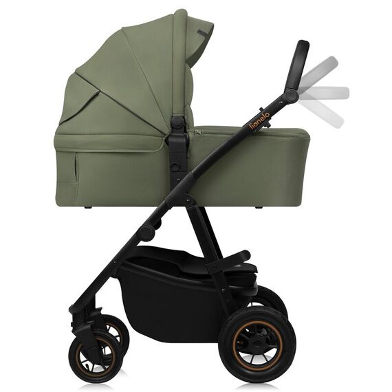 Carucior 3 in 1 Lionelo Amber Plus - Verde, Culoare: Verde, Model: 3 in 1 - poza 7 - ExclusivMAG.ro