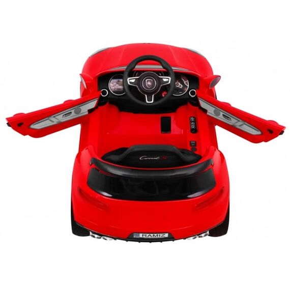 Masinuta electrica cu telecomanda TURBO-S, putere 60W - Rosu, Culoare: Rosu, Capacitate acumulator: 6V - poza 7 - ExclusivMAG.ro